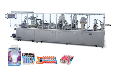 500型多功能自动 纸卡封塑包装机